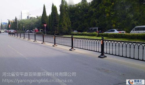 马路中间护栏厂家@热销锌钢市政护栏@人行道隔离栅