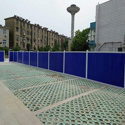 厂家定制pvc围挡施工围挡易安装市政工程塑钢围挡pvc建筑护栏